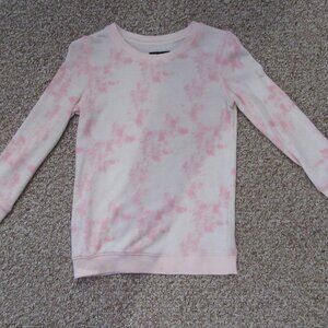 Women's American Eagle Pink Tie Dye Sweatshirt Size XS